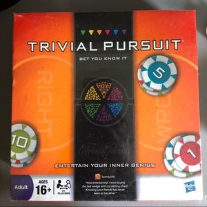 New NIB Trivial Pursuit Bet You Know It Game